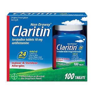 Claritin 开瑞坦24小时不发困过敏药 30片装 医师推荐