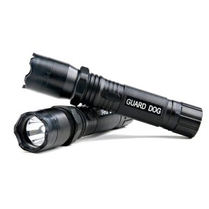 Guard Dog Diablo Tactical Stun Gun Flashlight, Maximum Voltage, Ultra Bright LED Bulb, Rechargeable @ Amazon