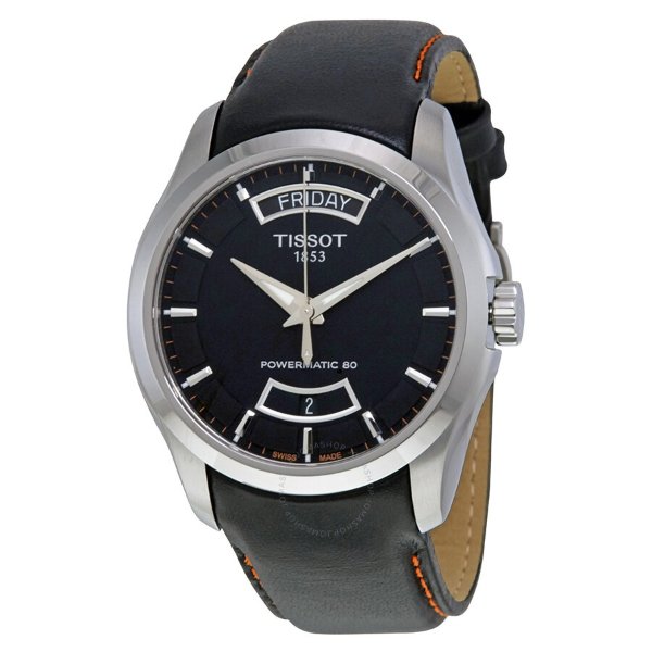 Couturier Automatic Black Dial Men's Watch T035.407.16.051.03