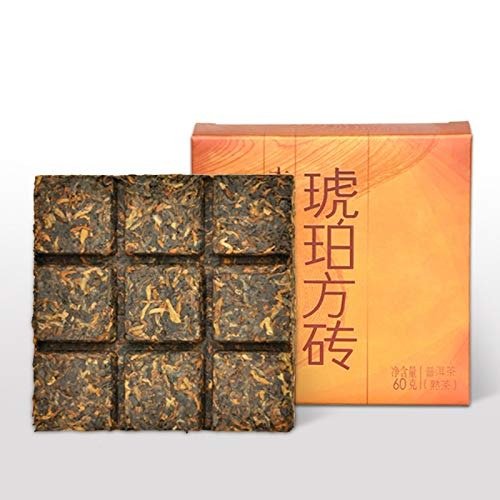 Amber Ripe Pu-erh Tea Squares - Multipack 4 Pack