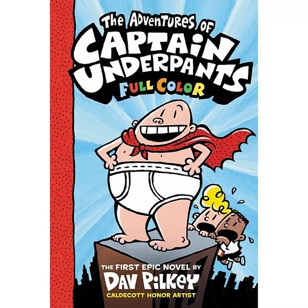 ® Captain Underpants #1: Adventures Of Captain Underpants Children's Book