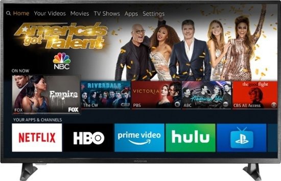 - 50” Class – LED - 2160p – Smart - 4K UHD TV with HDR – Fire TV EditionIncluded Free