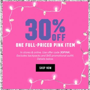 Pink Full Price Items