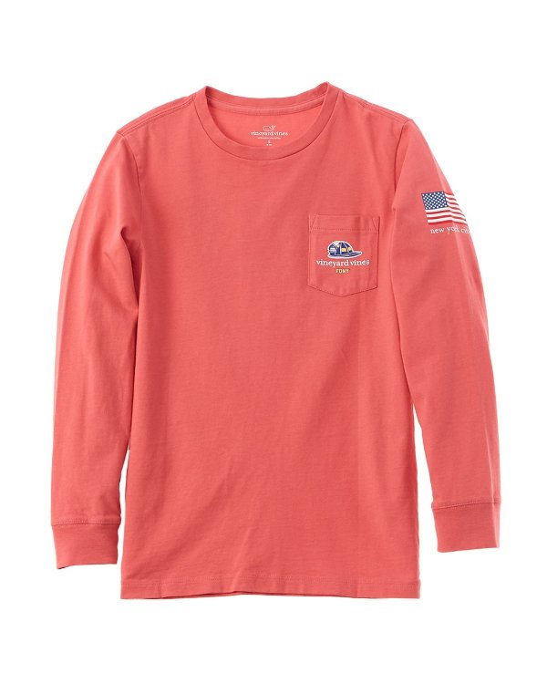 vineyard vines NYC Firefighter Whale T-Shirt