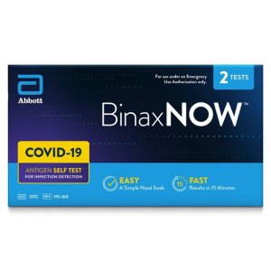 BinaxNOW COVID‐19 Antigen Self Test (2 Count)