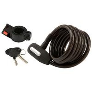 Master Lock  Key Lock Rubberized Cable, 6'' x 12 mm