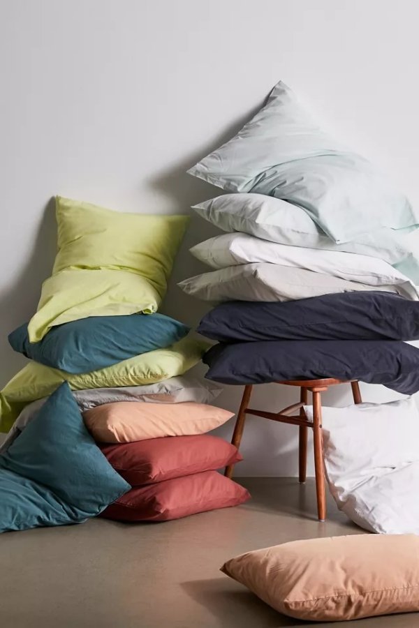Soft-Washed Cotton Pillowcase Set
