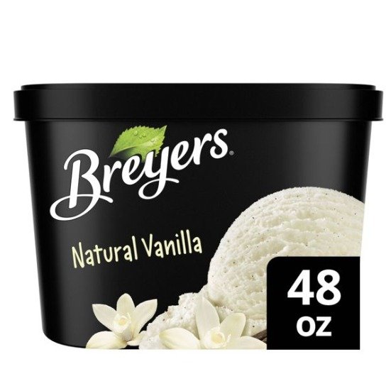 Breyers 有机香草口味冰激凌48oz