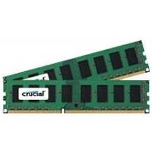  16 GB (2 x 8 GB) Crucial 240-pin DDR3 1600 (PC3-12800) CL11 1.5V台式电脑内存条 (CT2KIT102464BA160B)
