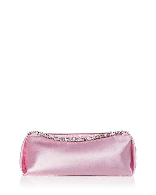 Marquess Large Stretched Satin Top Handle Bag