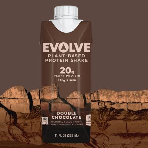 EVOLVE Plant-Based Protein Shake, 11.0 oz, 18-pack