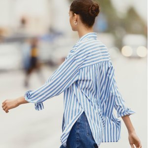 即将截止：Madewell 折扣区精选热卖 圆领棉T$14 藕粉吊带裙$44