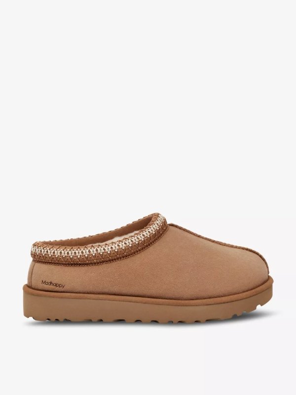 x Madhappy Tasman shearling-lined suede slippers
