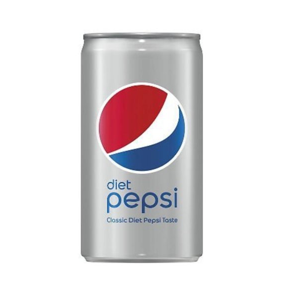Diet Pepsi Soda 7.5 Ounce Mini Cans, 10 Pack