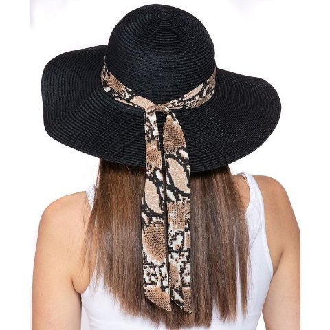 INC International ConceptsINC Printed-Band Roll-Up Floppy Hat, Created for Macy s