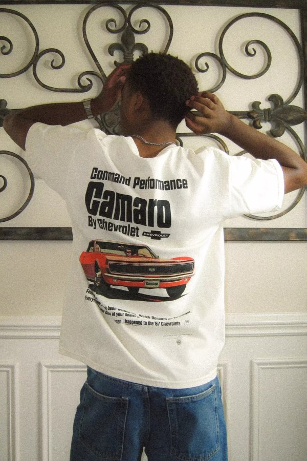 Chevrolet Camaro 复古印花T恤