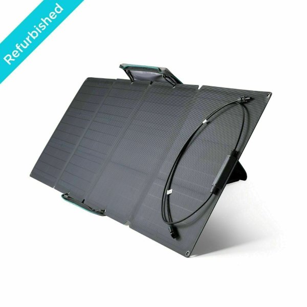 110W Portable Solar Panel Kit IP68 for Generator Certified Refurbished