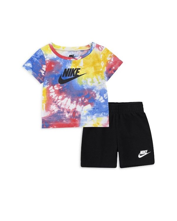 Boys' Tie Dyed Tee & Shorts Set - Baby