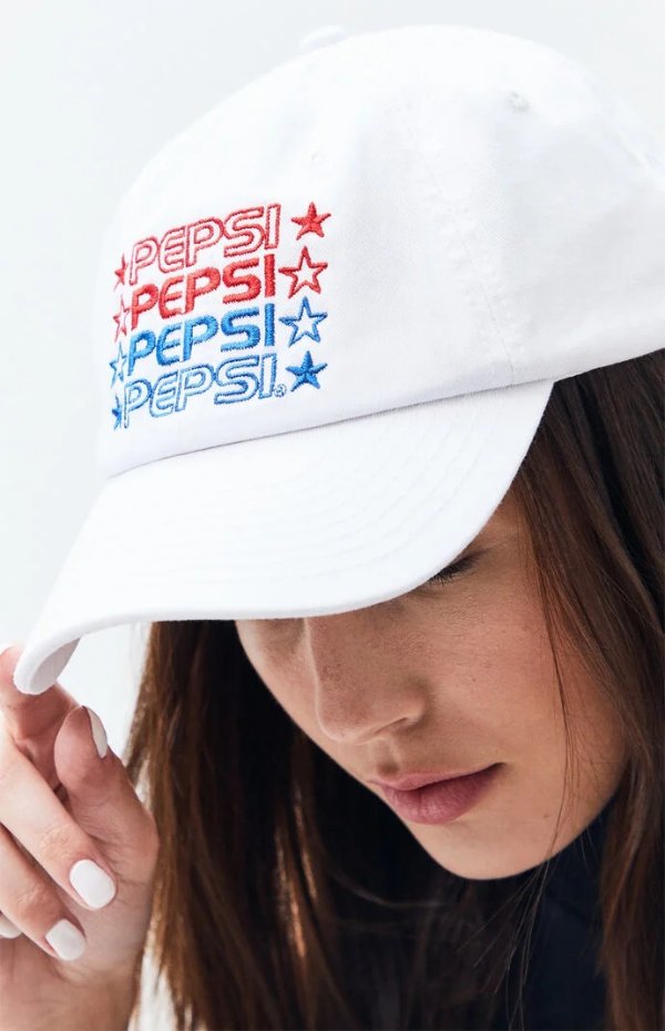 Star Spangled Pepsi Dad Hat