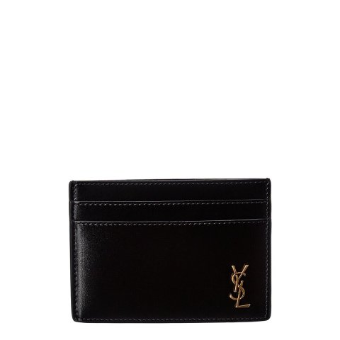 Saint LaurentTiny Monogram Leather Card Case