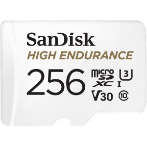 SanDisk High Endurance 256GB U3 V30 microSDXC 存储卡