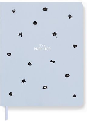 Pet Shop by Fringe Studio "It's a Ruff Life" Paperback Journal, Large