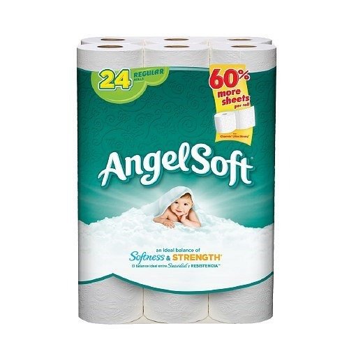 Angel Soft 卫生纸24卷 普通卷