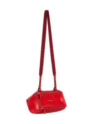 - Mini Pandora Leather Crossbody Bag
