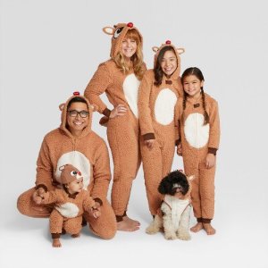 Holiday Rudolph the Red-Nosed Reindeer Family Union Suits Collection @ Target.com