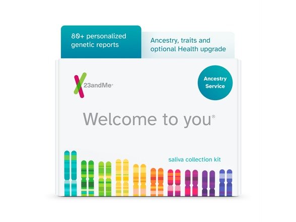 Ancestry Service - DNA Test Kit with Personalized Genetic Reports Including Ancestry Composition with 2000+ Geographic Regions, Family Tree, DNA Relative Finder and Trait Reports