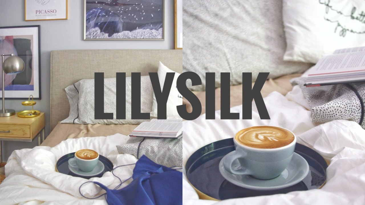 LILYSILK | 享受慵懒舒适的卧室时光，真丝床品不能缺席！