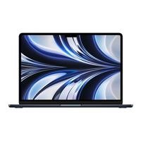 MacBook Air MLY33LL/A (mid 2022) 13.6" Laptop Computer - MidnightM2 8-Core CPU; 8GB Unified Memory; 256GB Solid State Drive; 8-Core GPU/16-Core Neural Engine