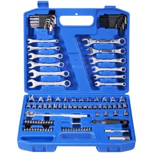 Hyper Tough 113 Piece 1/4-Inch and 3/8-Inch Mechanics Tool Set