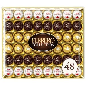 Ferrero Rocher榛仁巧克力球 3款混合口味 48颗装