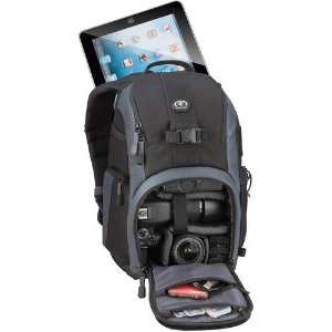 Tamrac Mirage 4 Photo/Tablet Backpack (Black/Gray)
