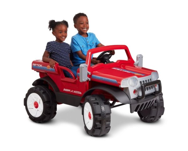 Riptide: Red 12V Ride-On Kids Car