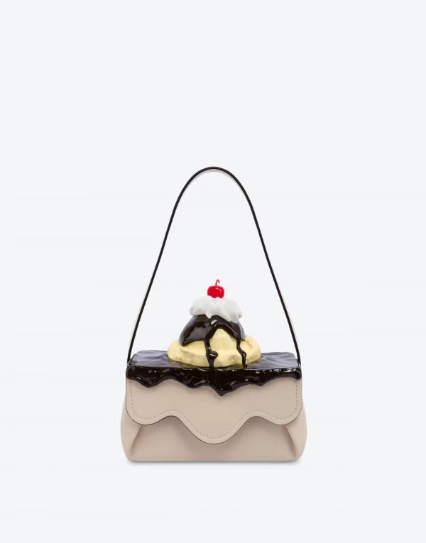 Ice cream cake bag - Hollywood - SS22 COLLECTION - Moods - Moschino | Moschino Official Online Shop