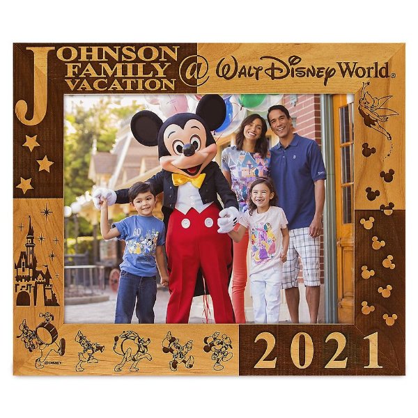 Walt Disney World 2021 Frame by Arribas - 8'' x 10'' - Personalizable | shopDisney