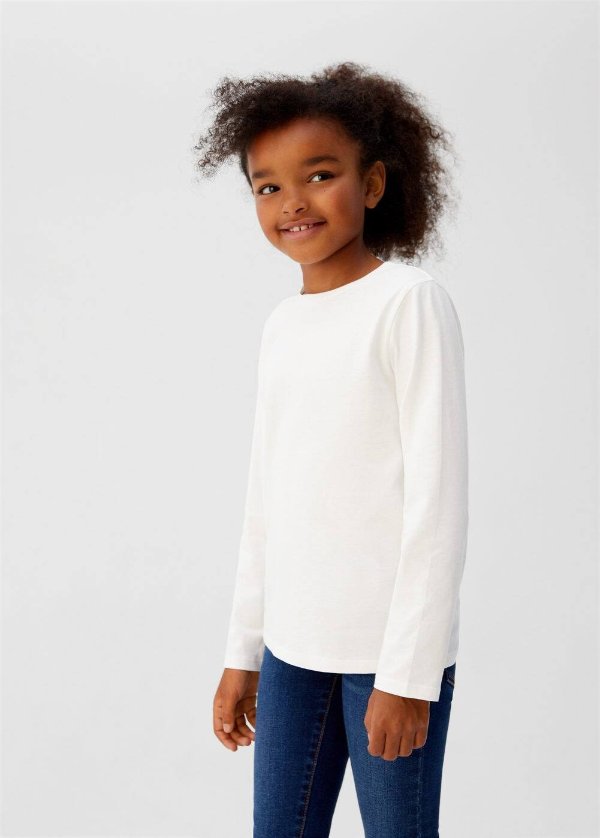 Organic cotton essential t-shirt - Girls | OUTLET USA