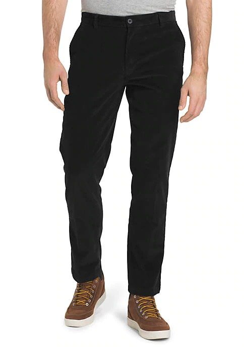 Straight Fit Stretch Corduroy Pants