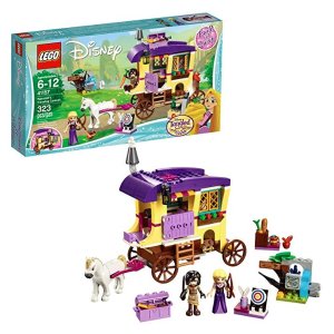 LEGO 6213314 Disney Princess Rapunzel's Traveling Caravan 41157 Building Kit (323 Piece), 5 x 3 x 5, Assorted @ Amazon