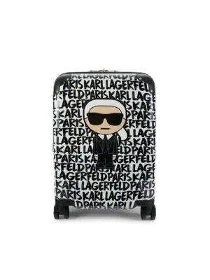 20-Inch Paint Stroke Logo Spinner Suitcase