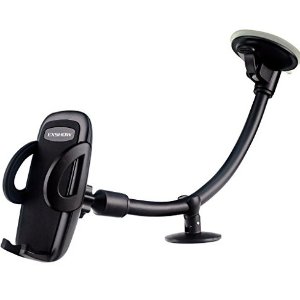 EXSHOW Car Mount,Universal Windshield Dashboard 12 inches Long Arm Car Phone Mount