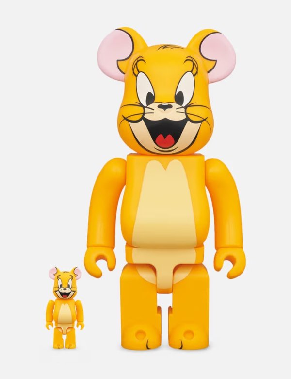 BE@RBRICK TOM & JERRY JERRY (Classic Color) 100% & 400%