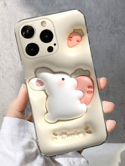 Cute Rabbit Decor 手机壳
