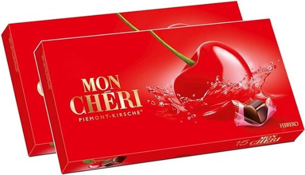 Mon Cheri樱桃酒心巧克力2盒