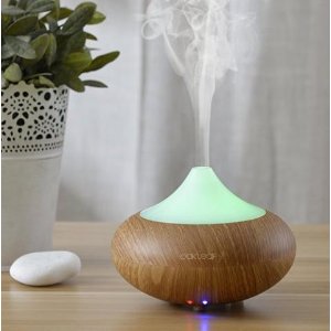 Essential Oil Diffuser Electric,Oak Leaf 140ML Aromatherapy Cool Mist Humidifier and Air Ultrasonic Humidifier