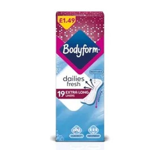 Bodyform 超长卫生巾 19片