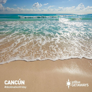 US Cities - Cancun  on United, American, and JetBlue