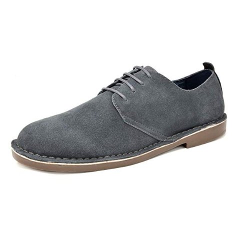 Bruno Marc Men's Suede Leather Oxford 
